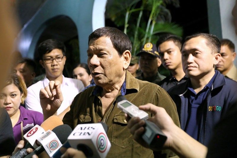 Duterte blasts  â��political terrorismâ��