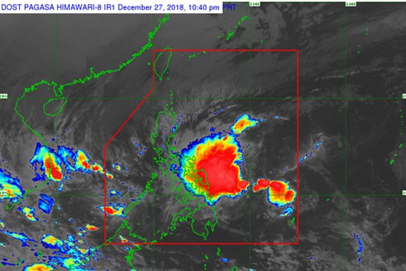 Tropical Depression Usman slows down toward Eastern Visayas