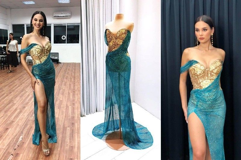 'Where's the 3rd gown?': Mak Tumang shows off 'Perla Oriente' for Catriona Gray