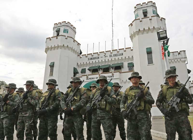 Gang ng mga preso sa Bilibid, binuwag