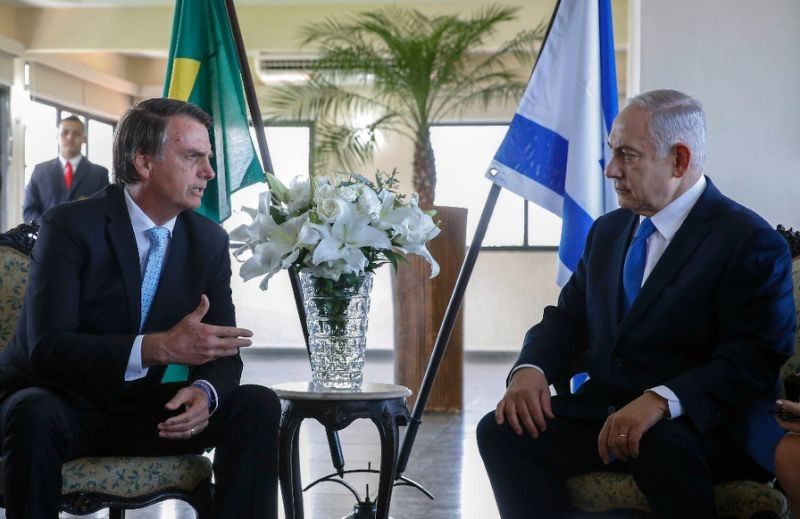 Brazil will move embassy to Jerusalem, Netanyahu says: report