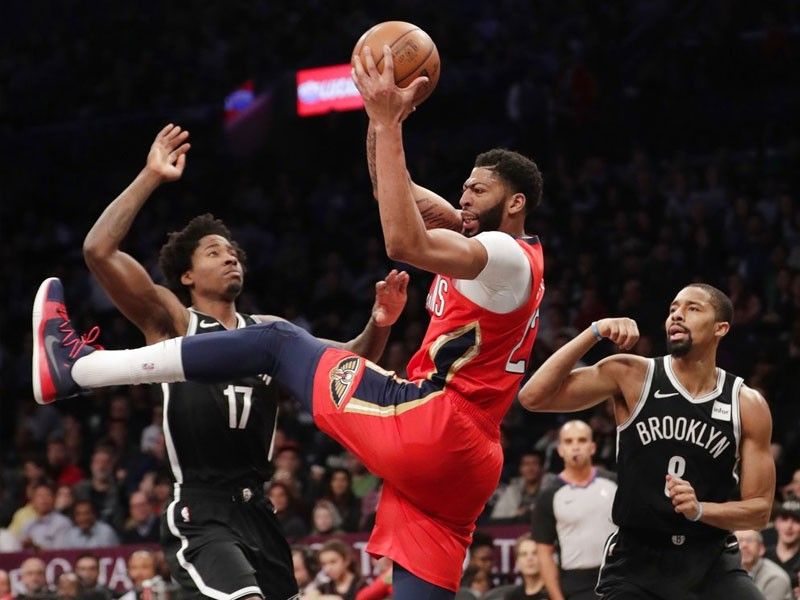 Nets hold off Anthony Davis, Pelicans