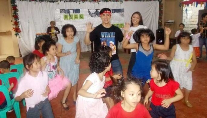 Arienne, Beverly & Lance bring cheers to abandoned kids