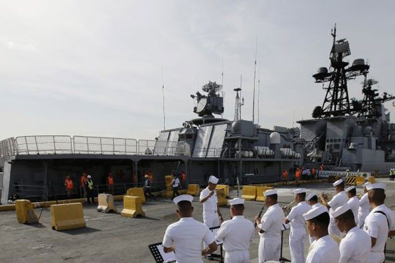 3 Russian ships  to visit Manila