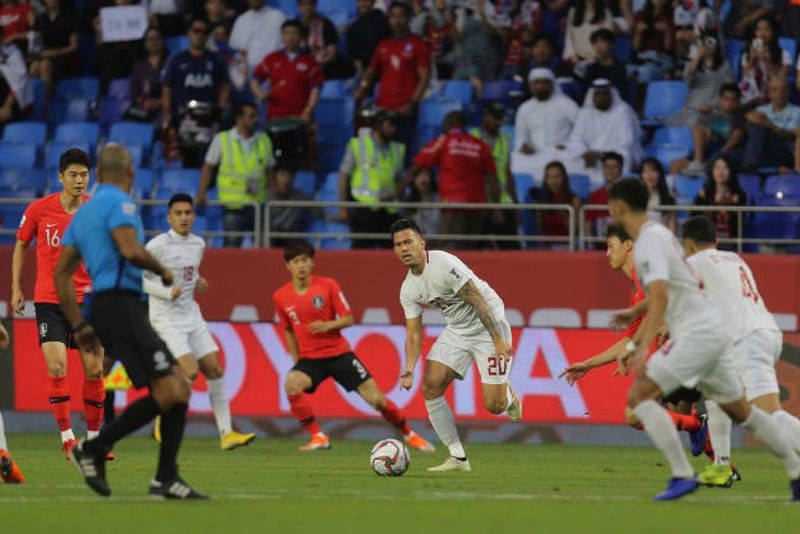 Azkals yield close game to SoKor in Asian Cup opener