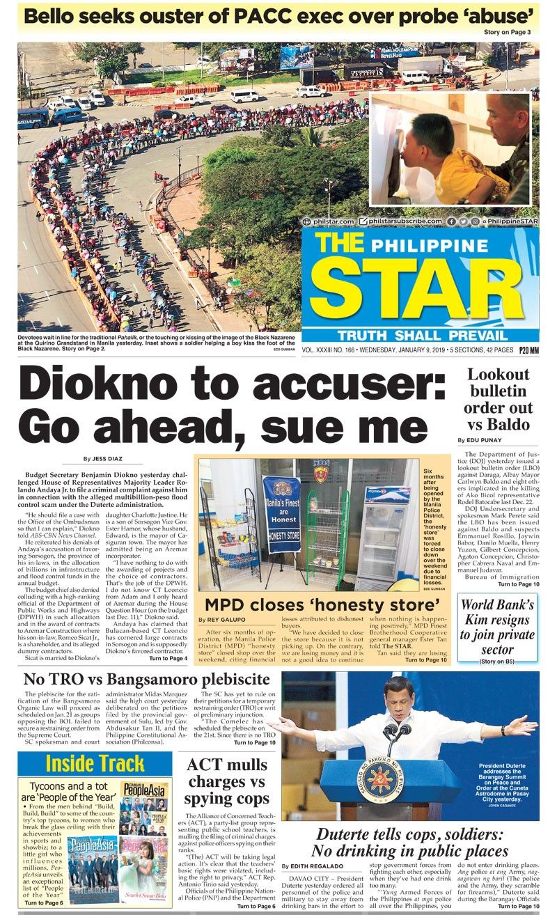 The STAR Cover (January 9, 2019)