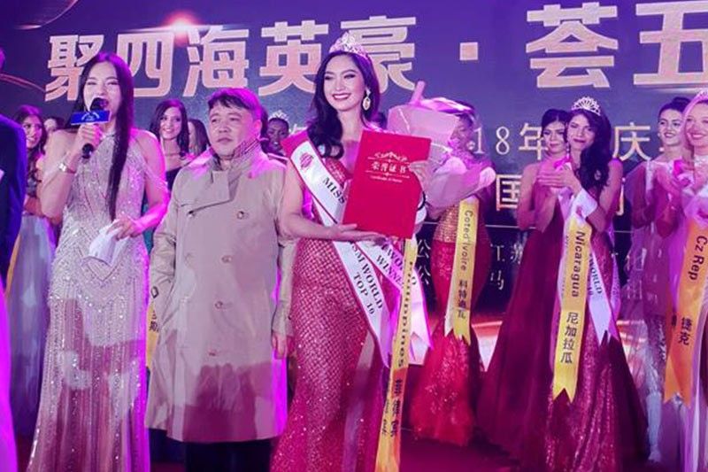 Î‘Ï€Î¿Ï„Î­Î»ÎµÏƒÎ¼Î± ÎµÎ¹ÎºÏŒÎ½Î±Ï‚ Î³Î¹Î± Filipino model and vlogger crowned Miss Tourism World Intercontinental 2019