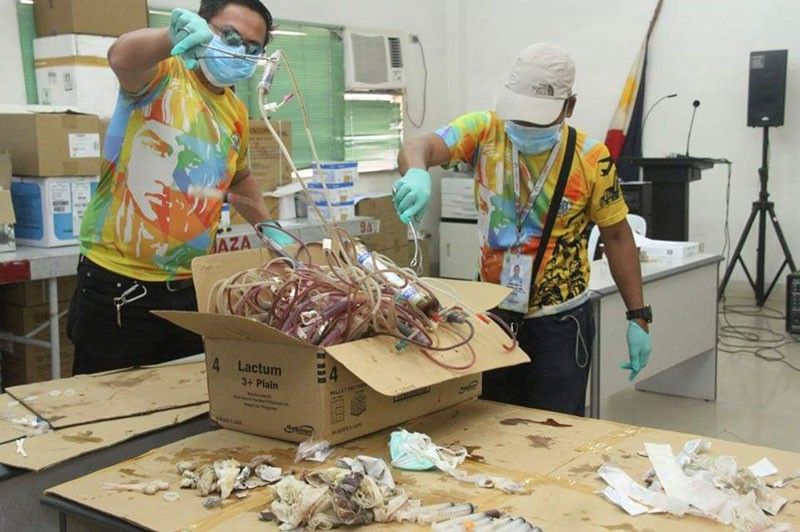 Firms tied to medical wastes facing fines