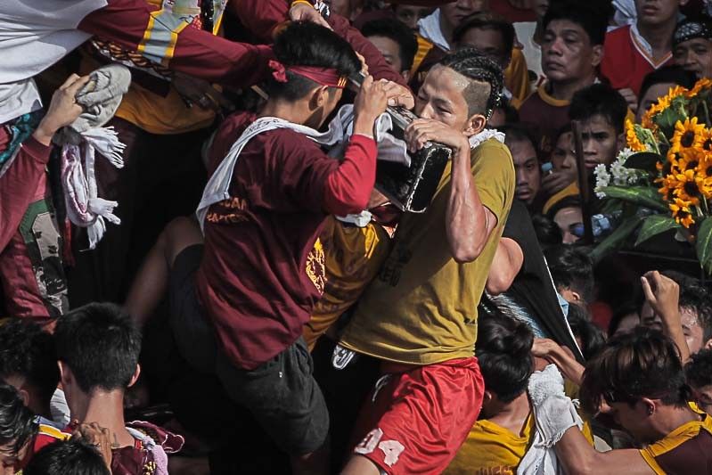 In photos: Millions of Filipinos celebrate transfer of the sacred Black Nazarene