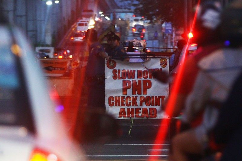 Trike driver tiklo sa checkpoint