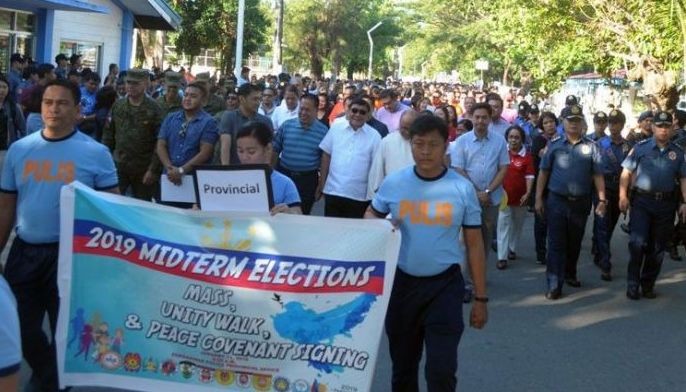 Unity Walk para sa peaceful  2019 elections, inilunsad