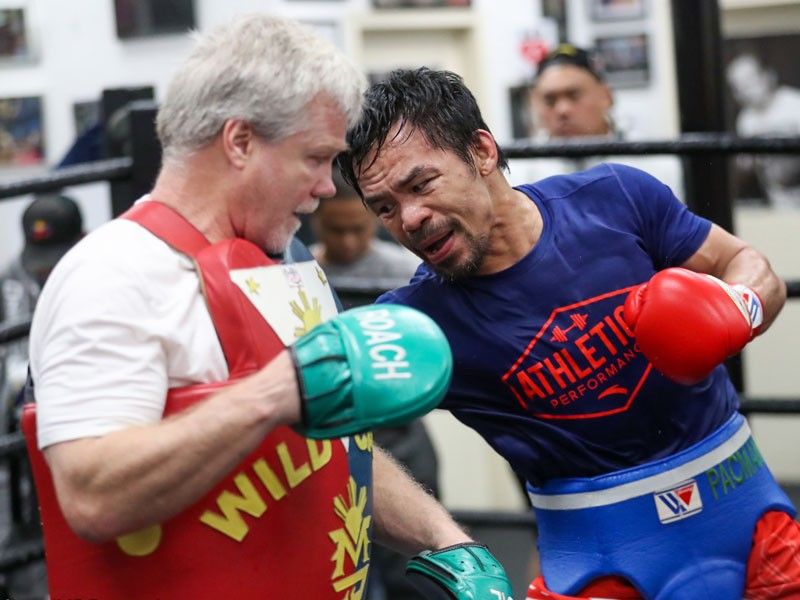 Roach: Pacquiao serious in goal to KO Broner