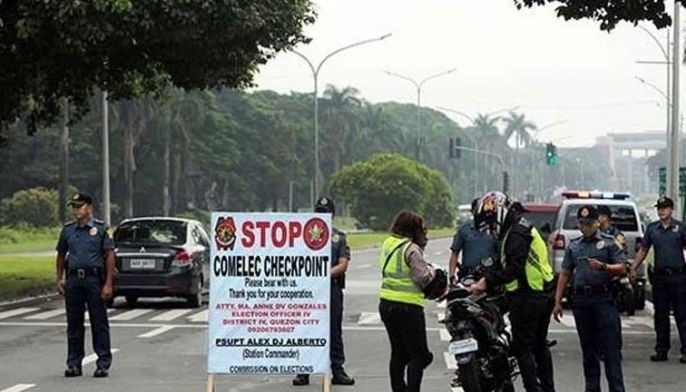 25 katao naaresto sa unang araw ng Comelec checkpoints