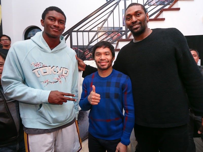 Ex-NBA star Metta World Peace sees more fights for Pacquiao