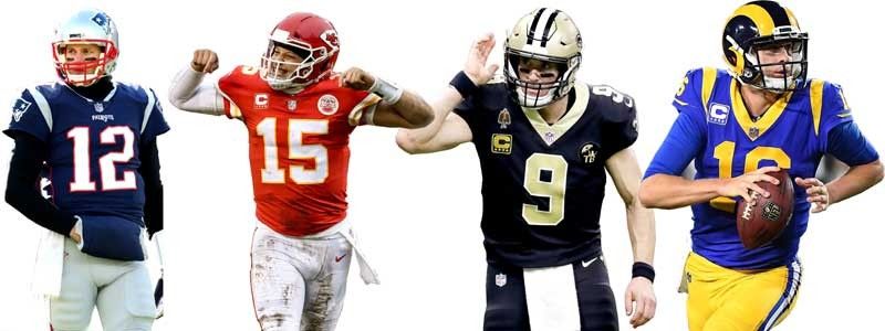 Patriots-Chiefs, Saints-Rams in prelude to Super Bowl