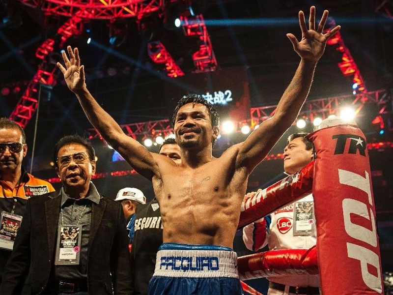 Pacquiao returns to Vegas after over 2 years