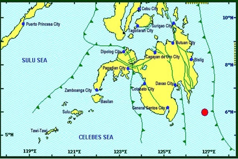 Magnitude 6 quake rocks Davao Oriental