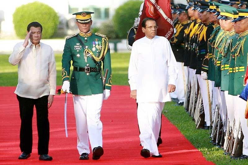 Philippines, Sri Lanka ink 5 pacts to expand cooperation