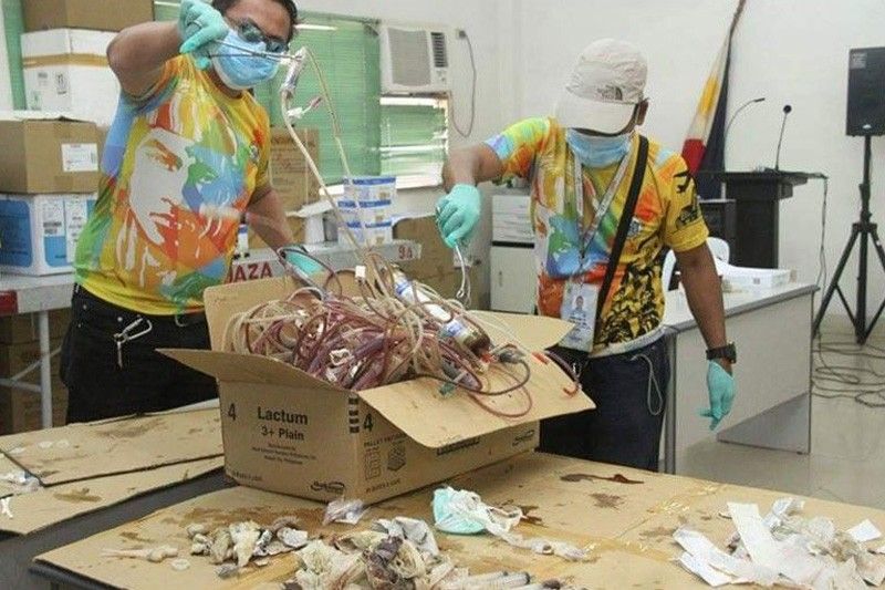 Medical wastes nakit-an sa Sibonga