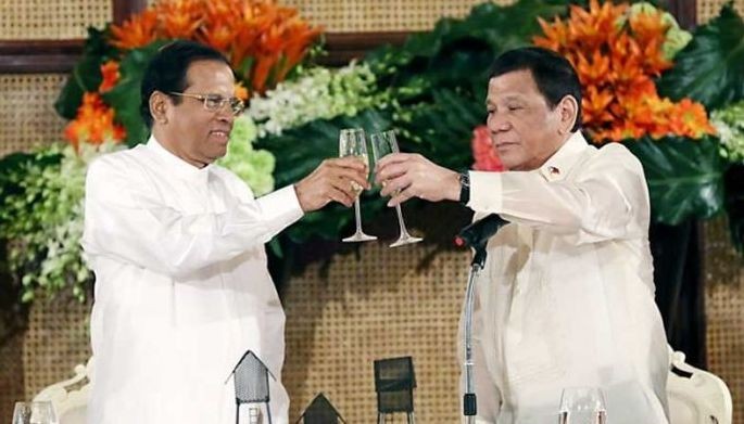 Philippines drug war an example to the world &ndash; Sri  Lanka