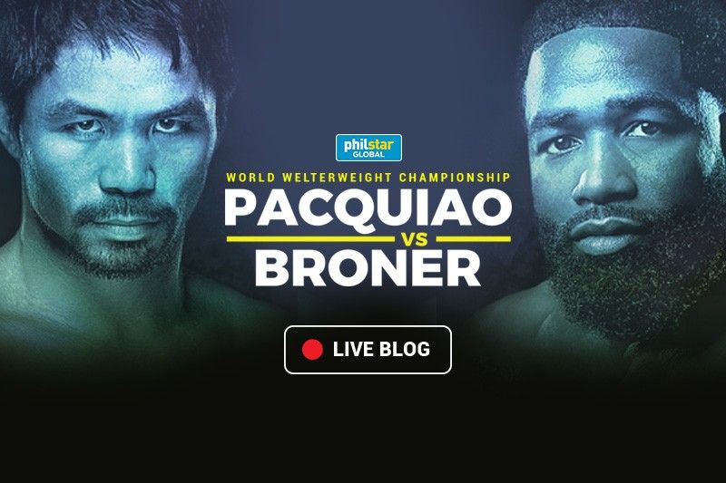 LIVE updates: Pacquiao vs Broner in Las Vegas