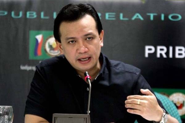 Trillanes just imagining threats to his life, Palace says