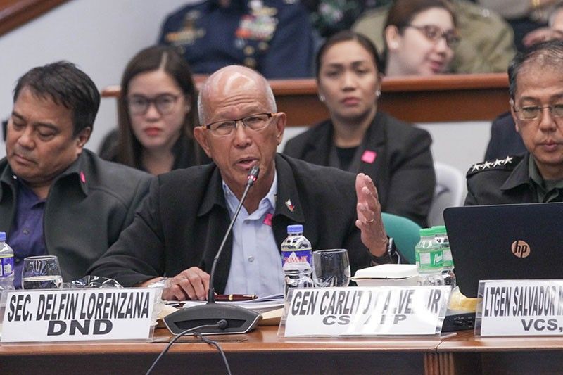 Lorenzana sees 'lower tension' in West Philippine Sea until Duterte ends term