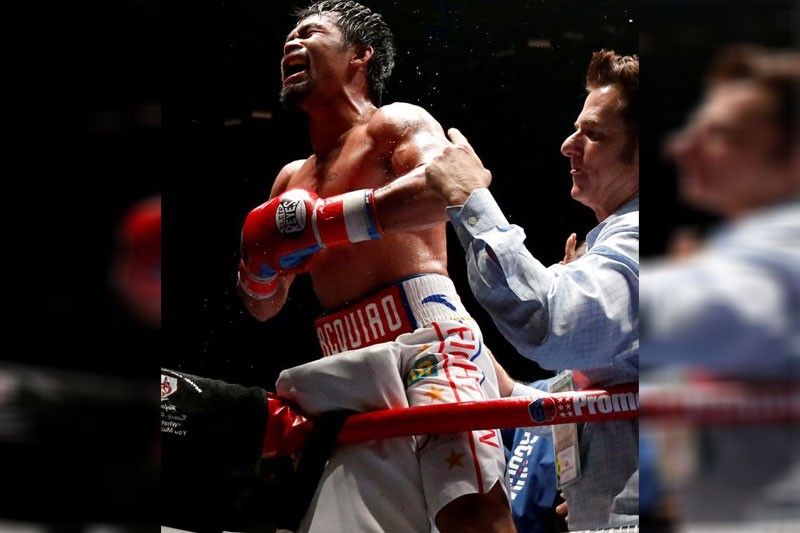 Pacman  sinusundan-sundan  ng isang US TV show