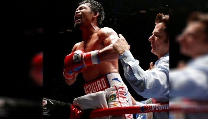Pacman  sinusundan-sundan  ng isang US TV show