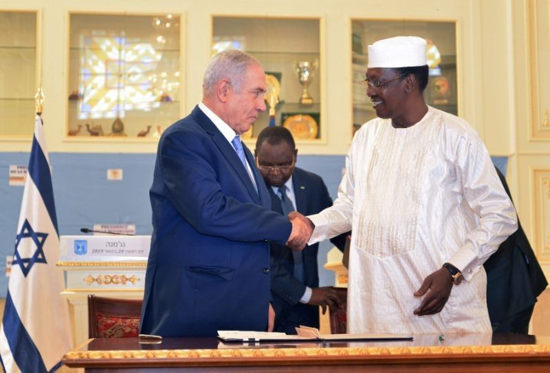 Israel and Chad renew diplomatic ties as Netanyahu visits