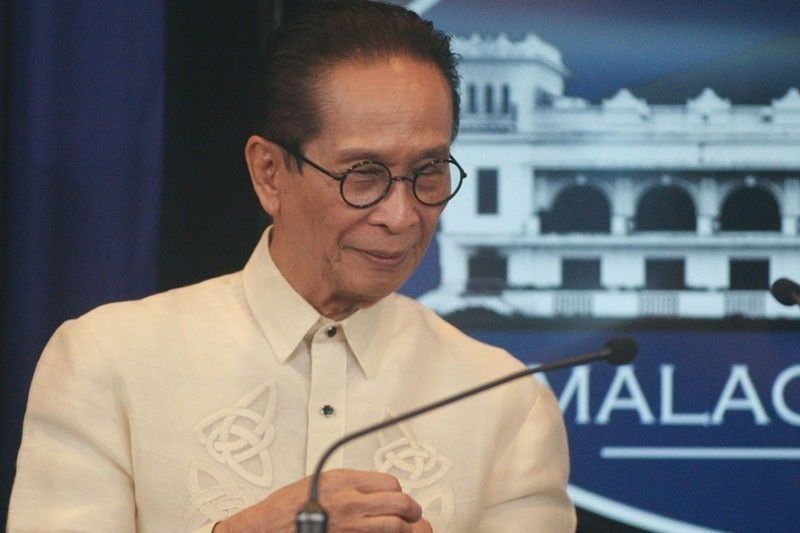 Bets whom Duterte praises just happen to be at his events, Panelo claims