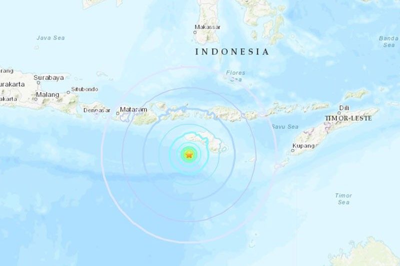 Strong 6.1-magnitude quake hits off Indonesia