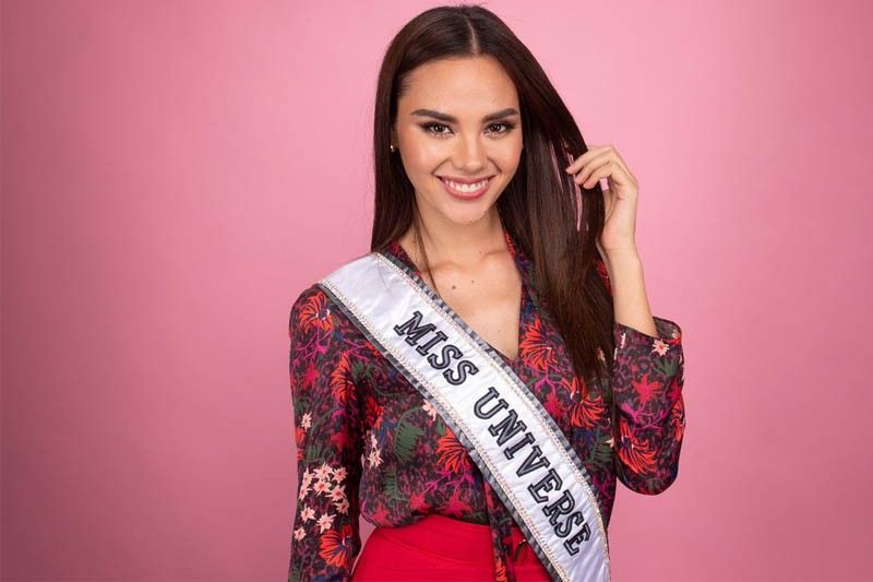 Catriona Gray in Indonesia for TV commercial shoot