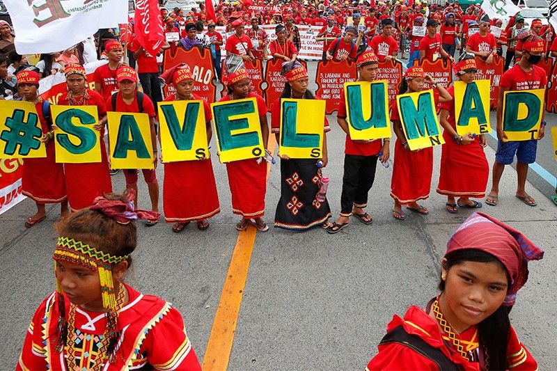 Lumads join call vs martial law extension in Mindanao