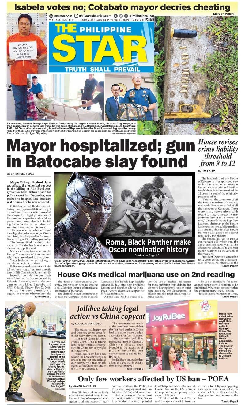 The STAR Cover (January 24, 2019)