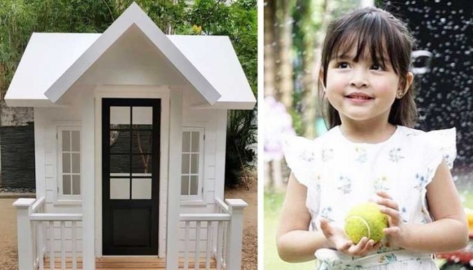Zia pinagawan ng sariling bahay!
