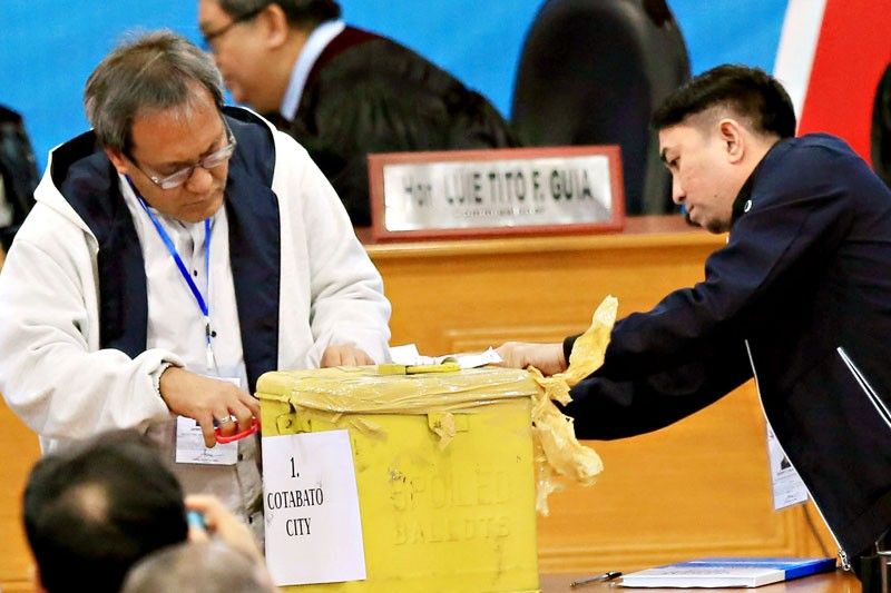 Retabulation of votes  in Cotabato ordered