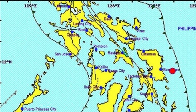 Magnitude 5.1 earthquake hits Eastern Samar