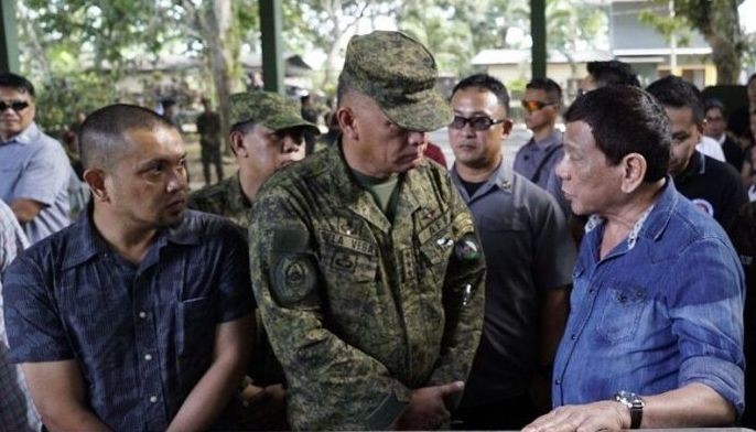 Duterte inspects bombing site in Jolo&nbsp;