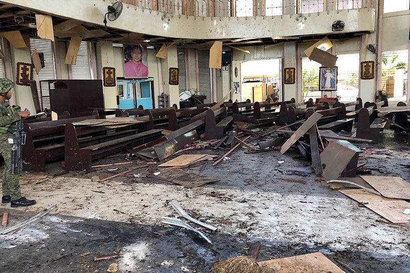 Jolo cathedral bombing sparks peace process worries