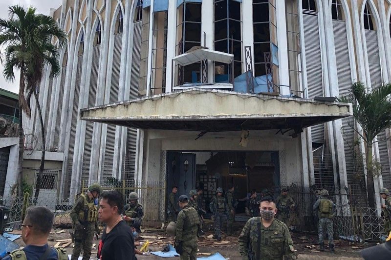 Jolo Cathedral twin blast inako ng ISIS