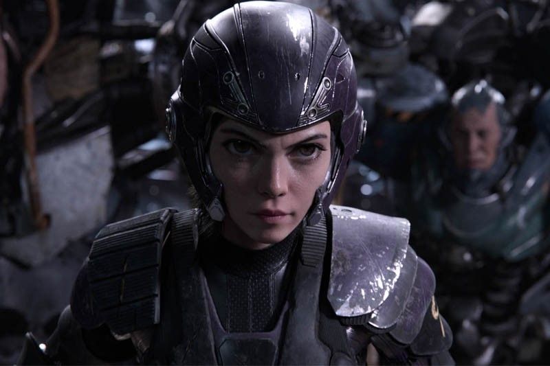 WATCH: James Cameron shares motorball chase clip from â��Alita: Battle Angelâ��