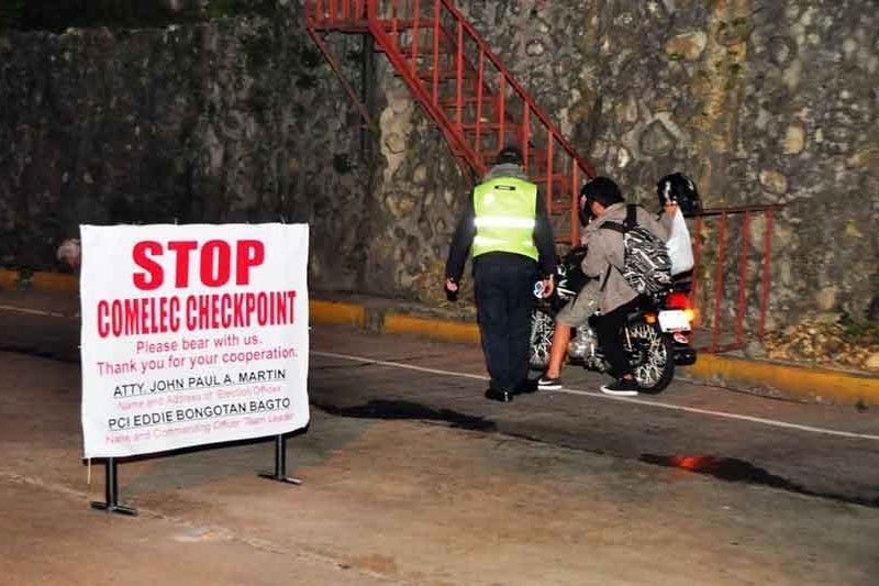 COMELEC: Dugang checkpoints gikinahanglan