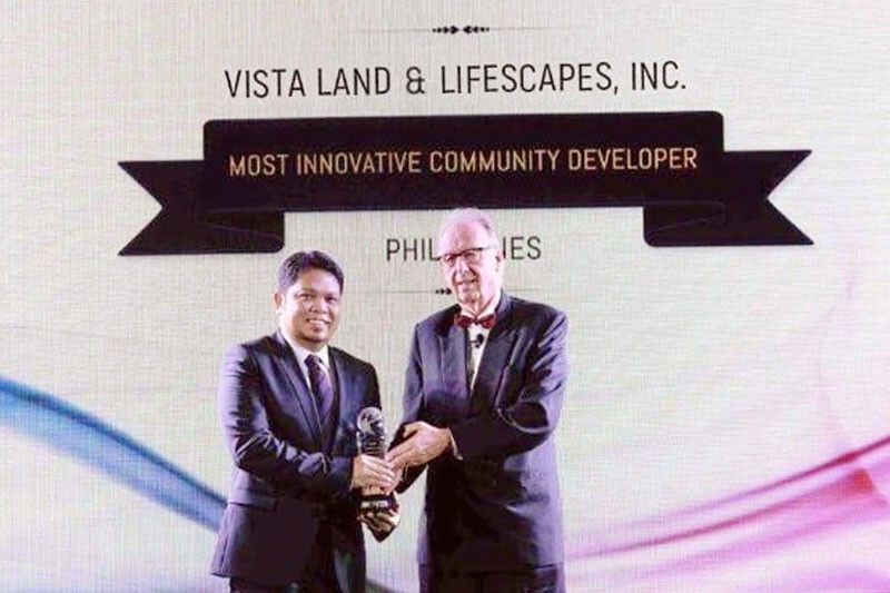 Vista Land bags award