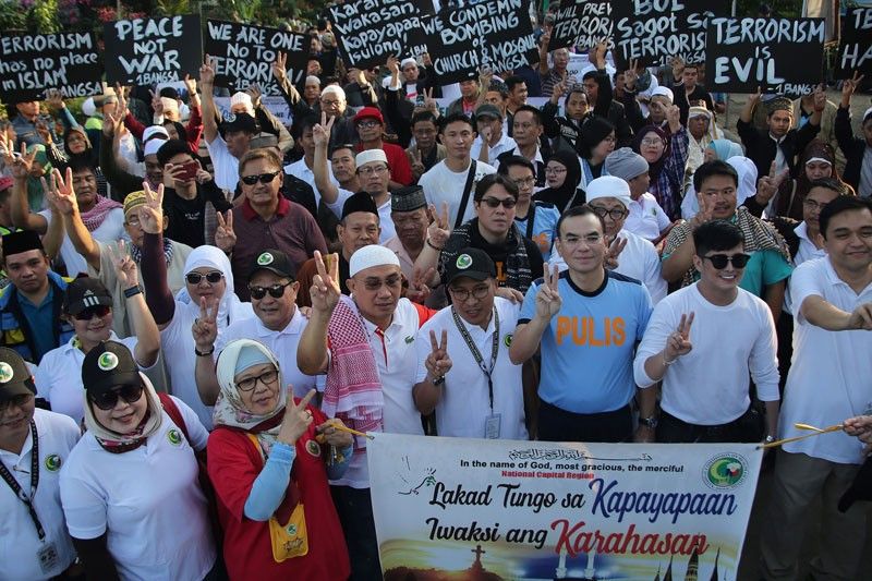 3K Kristiyano, Muslim nakiisa sa solidarity walk sa QC