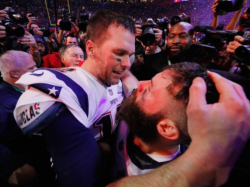 Patriots rub out Rams as Brady wins sixth Super Bowl