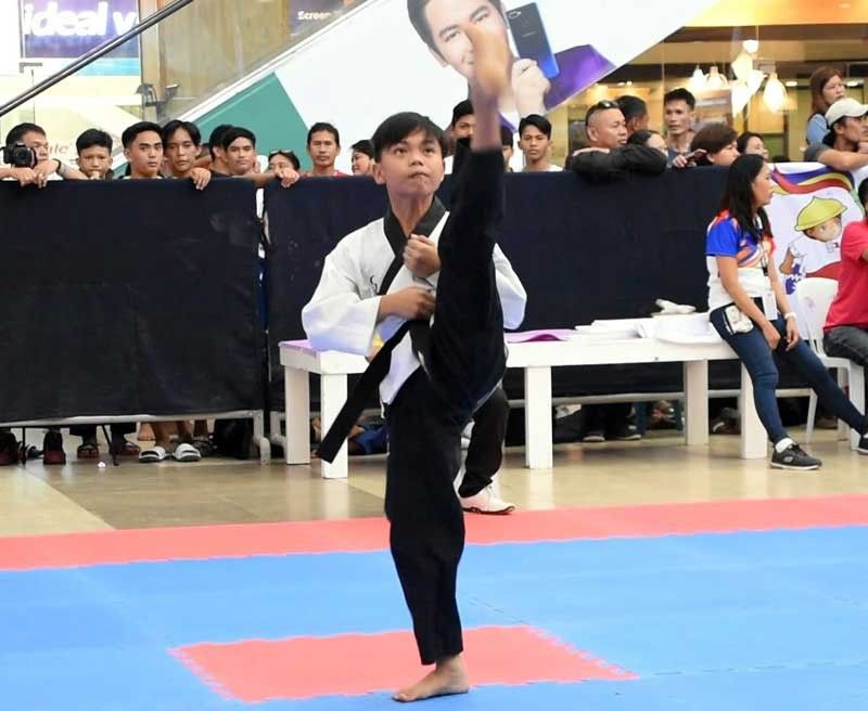 General Santos jin lands 3rd gold in taekwondo