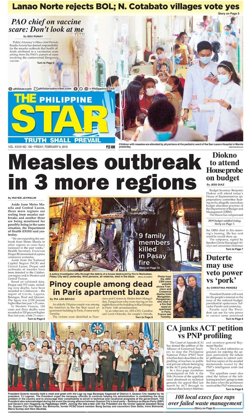 The STAR Cover (February 8, 2019)