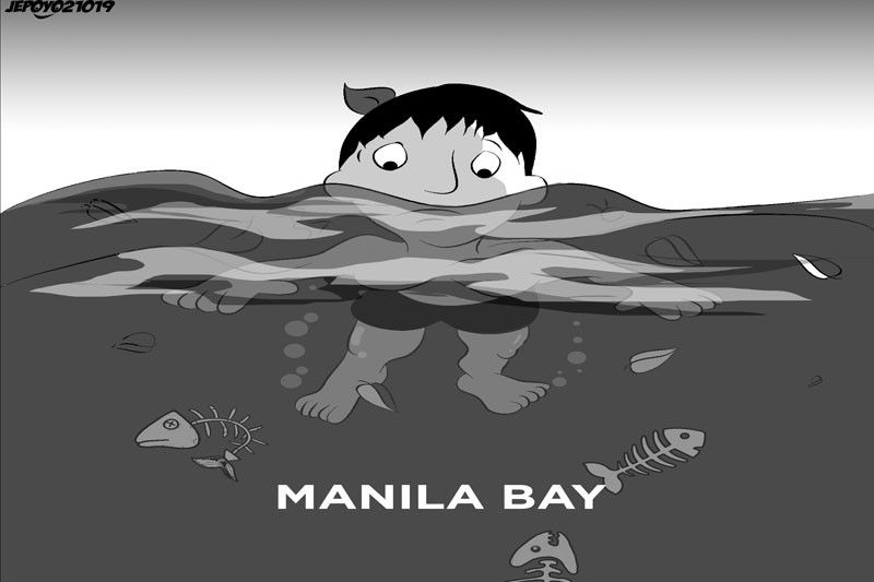 EDITORYAL - Huwag maligo  sa Manila Bay