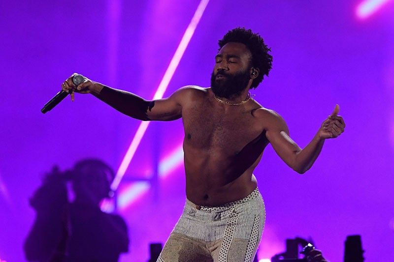 Childish Gambino takes four Grammys for 'This Is America'